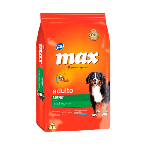 Max-Premium-Especial-Adulto-Buffet-Pollo-Vegetales ame animal